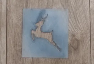 Deer stencil