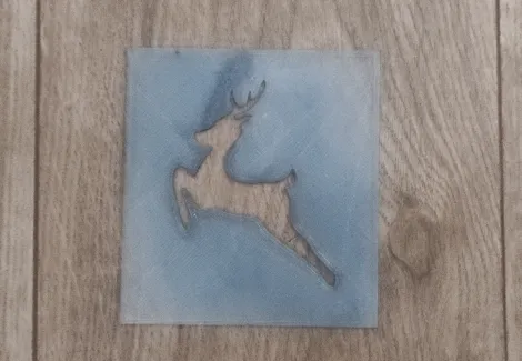 Deer stencil