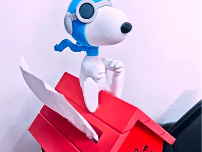 Snoopy Tissue Box