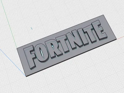 Fortnite nameplate