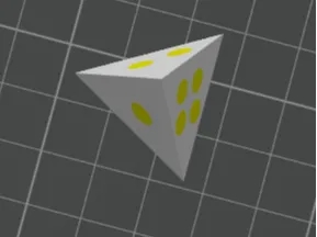 四面体色子（选择题神器）