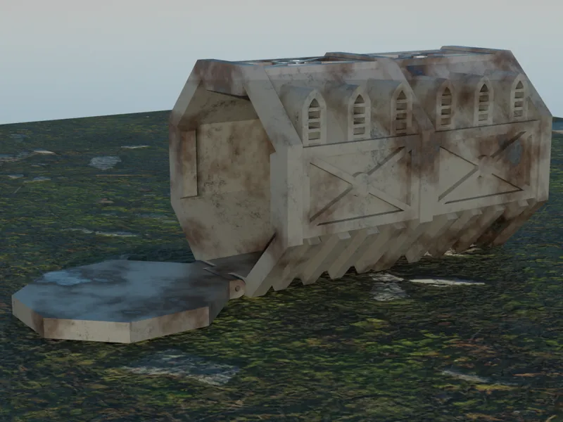 Container for wargame