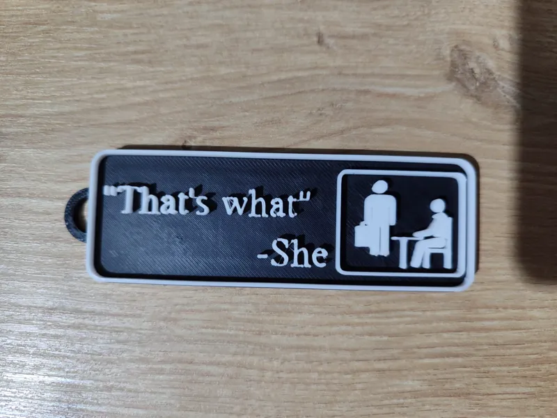 The Office Keychain