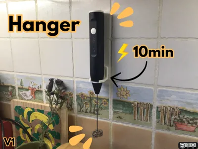 Mixer wall hanger