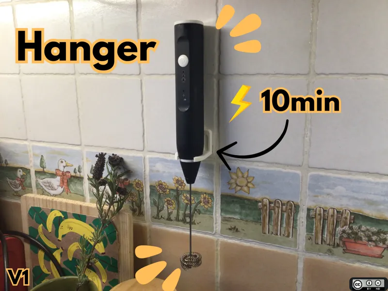 Mixer wall hanger