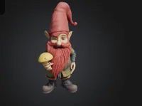 Figurine de gnome fantastique — photo 1