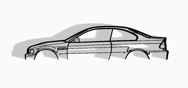 Bmw E46 Wallart