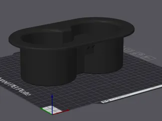 Ram Rear Seat Cup Holder