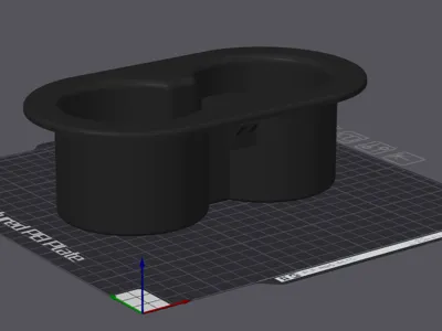 Ram Rear Seat Cup Holder