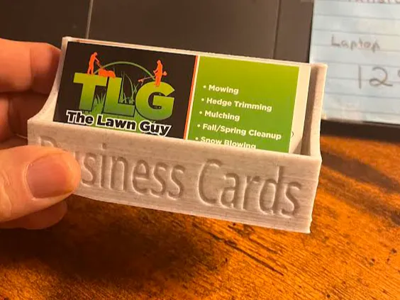Fridge Business Card Holder