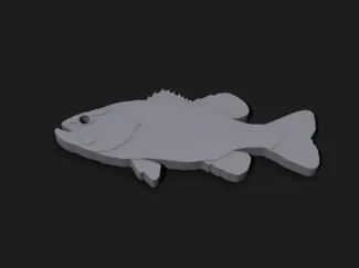 Fish Keychain
