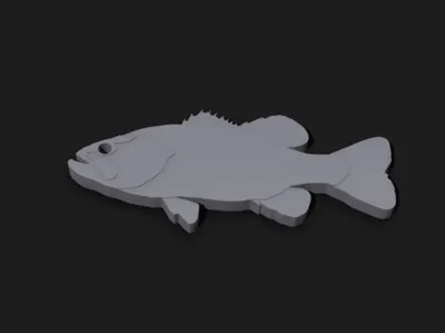 Fish Keychain