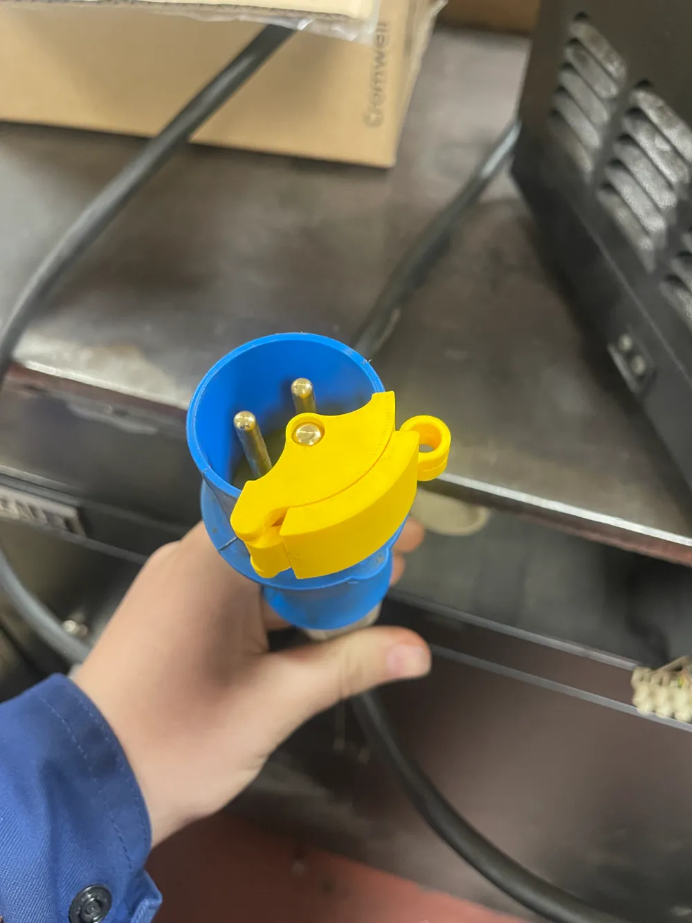 3-Pin Control Plug Lockout/Tagout - Free 3D Print Model - MakerWorld