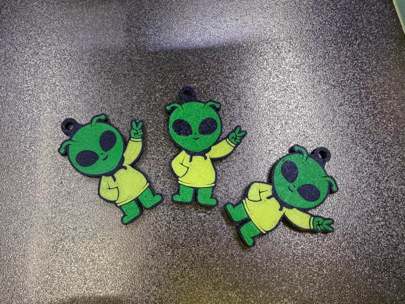 Alien Keychain