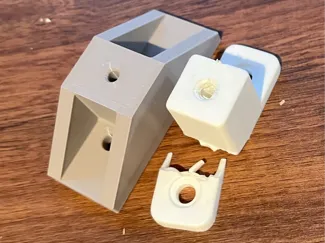 JASMIN 30B1 - H1 Wardrobe Drawer Bracket Holder