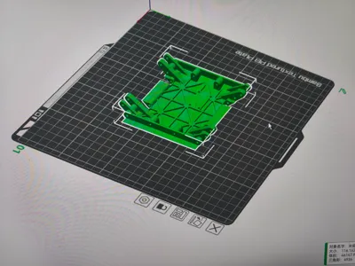 1:10 RC crawler car chassis