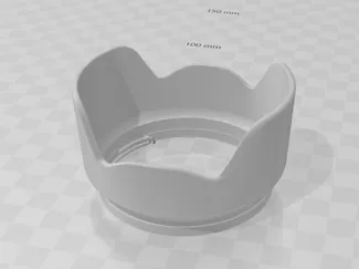 Large Petal Lens Hood for Canon (18-55mm)