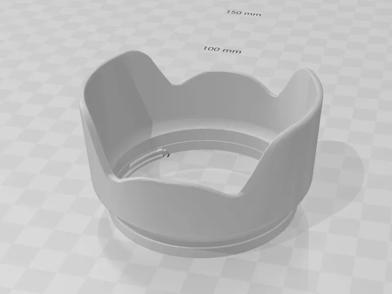 Large Petal Lens Hood for Canon (18-55mm)