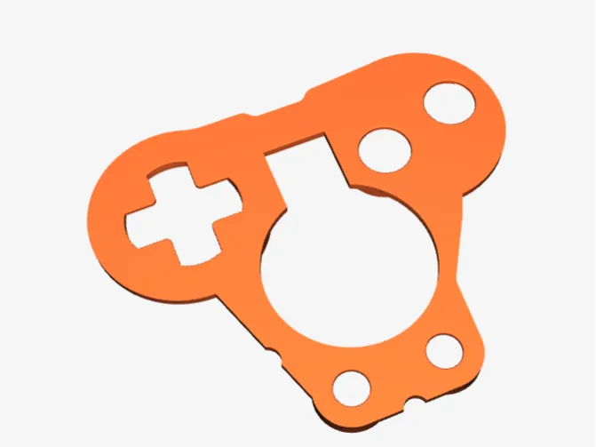 OpenSP Button Plate - Gameboy Advanced SP