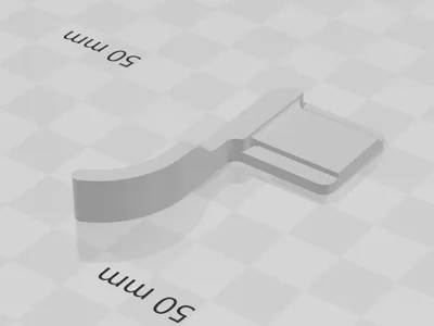 Hotshoe Thumb grip/rest for Fujifilm and Sony