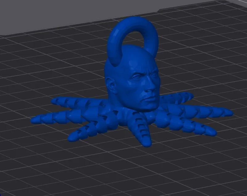 Rocktopus Keychain