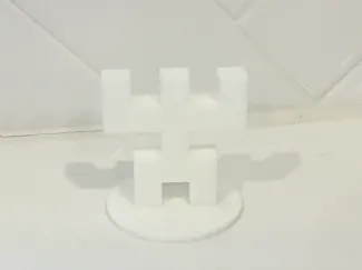 Blocky figure
