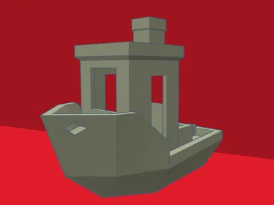 Low Poly Benchy