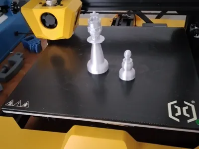 Eddie the Iron Maiden Chess Set