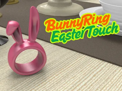 Rond de serviette BunnyRing oreilles de lapin