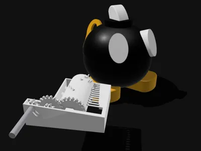 Mario bob-omb music box