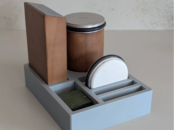 Rangement pour aiguiseur de couteaux à rouleau