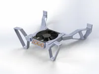 Support ordinateur portable inspiré d'un drone — photo 1