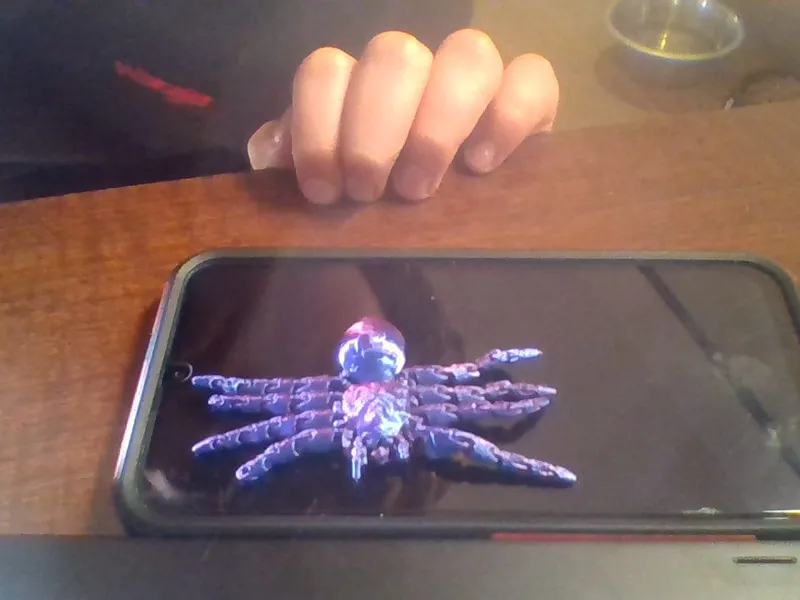 Realistic Articulated Spider Fidget Toy