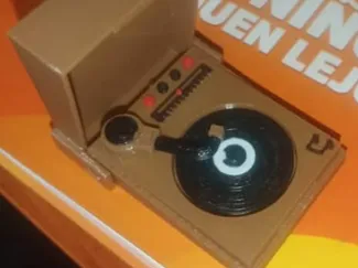 llavero tocadiscos