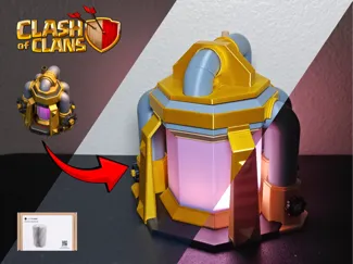 lampara clash of clasn