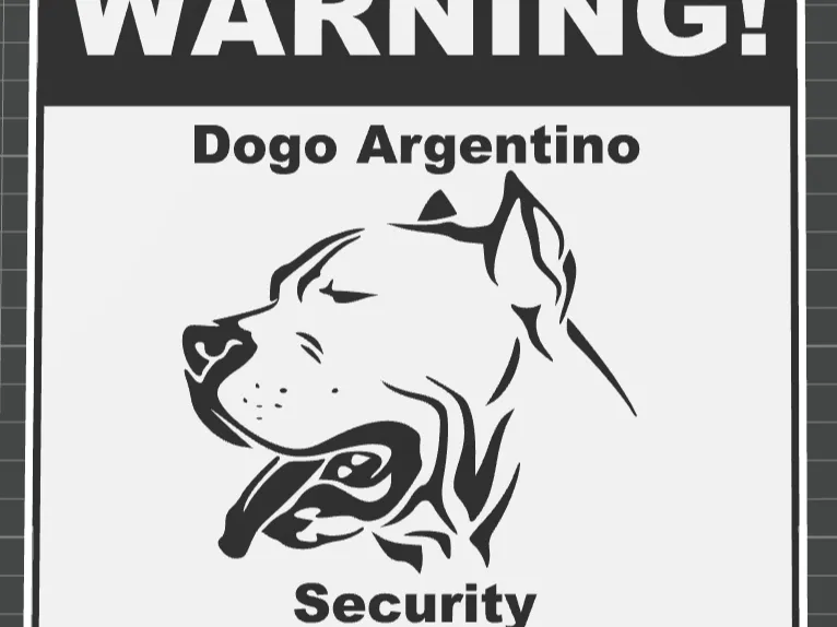 Dogo Argentino security