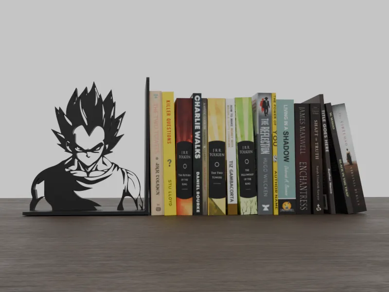 Vegeta Bookends
