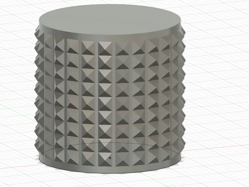 knurling Pattern - Fusion 360 File Education