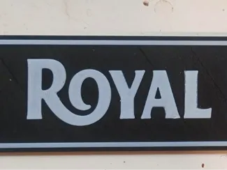 Royal Enfield Schild