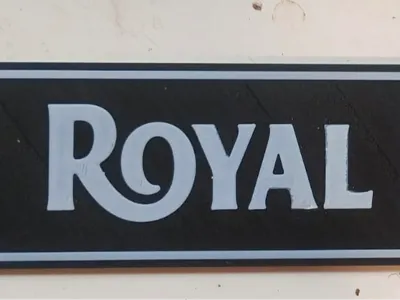 Royal Enfield Schild