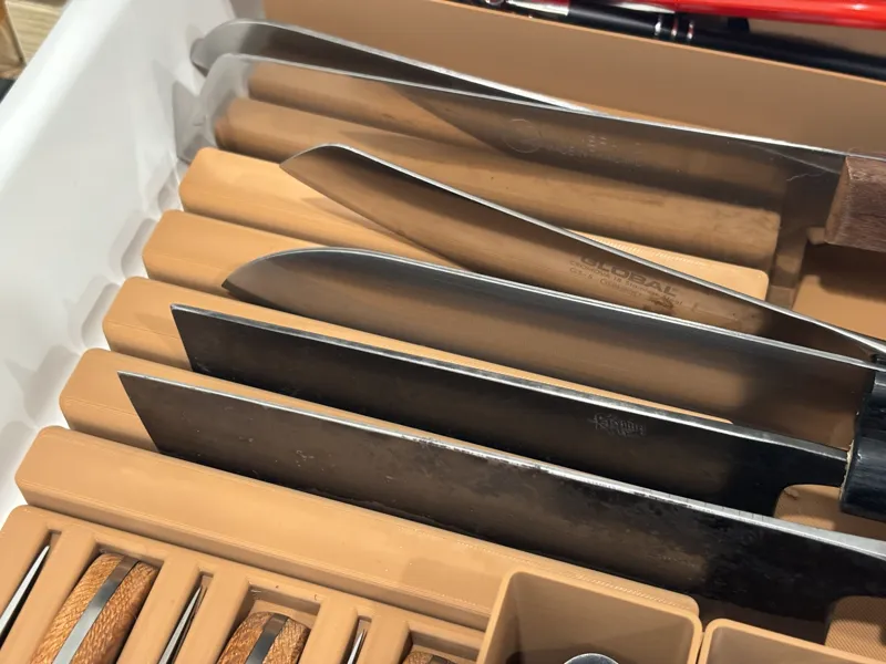 Gridfinity 6x Knife Block (4x4 size)