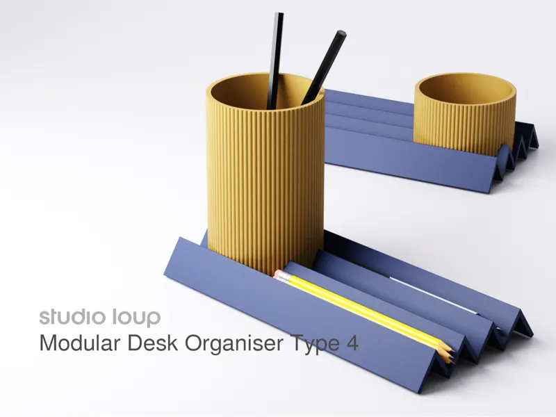 Modular Desk Organiser Type 4