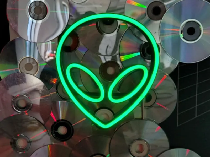 Alien neon frame (LED)
