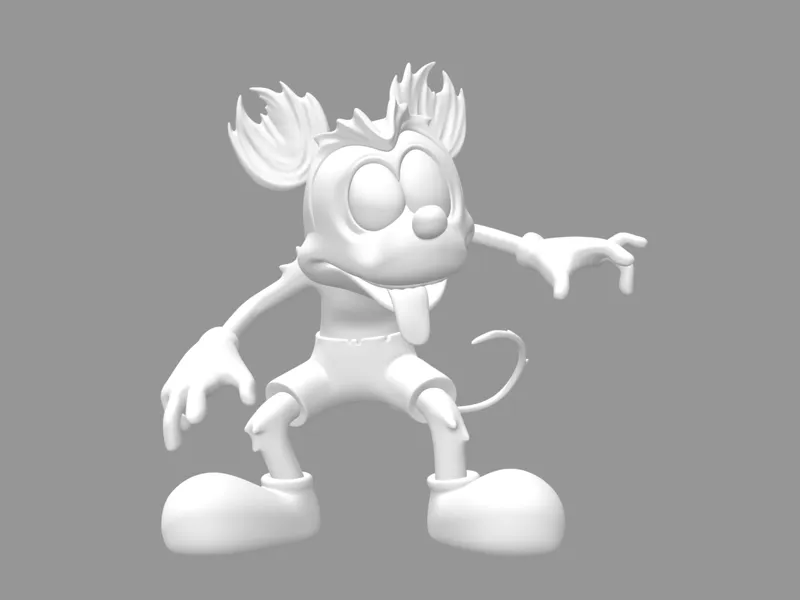 Mickey Zombie 80 CM XXL