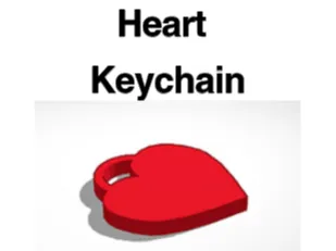 Heart Keychain