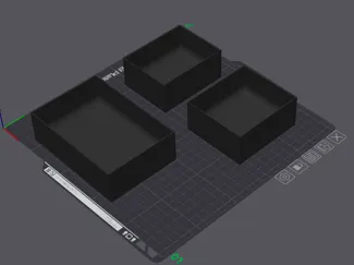 bac pour tablette de construction