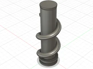 spiral fidget spinner