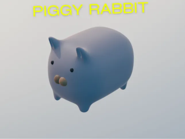 Piggy rabbit