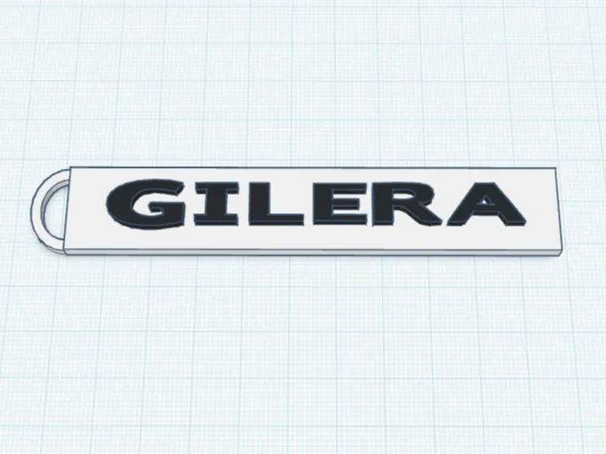 GILERA keychain