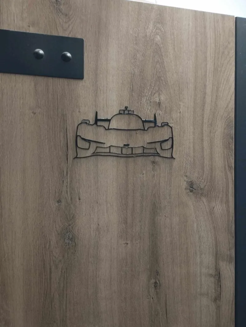 Ferrari Hypercar wall art